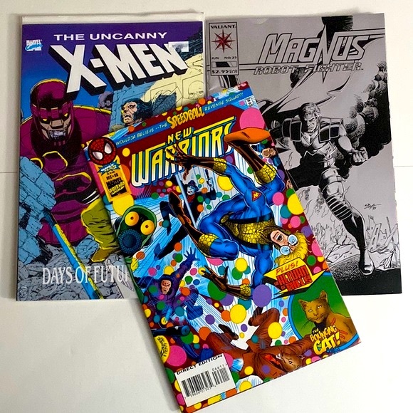 Other - X-Men, New Warriors, Magnus comics